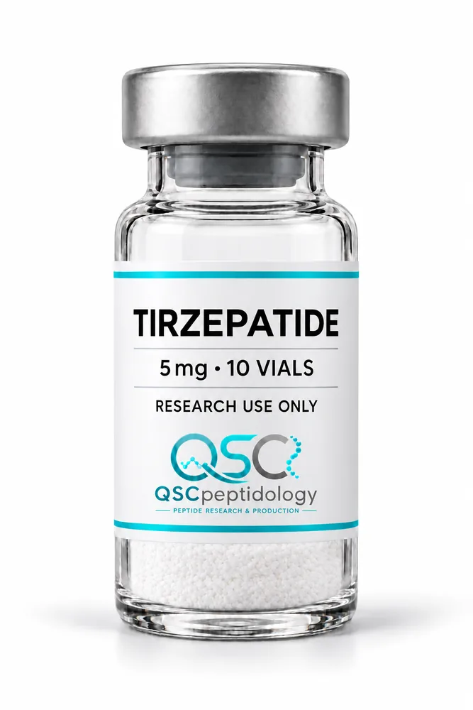 Tirzepatide 5mg (paquete de 10 viales) QSC Peptidology